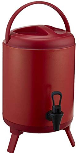 GHKWXUE Thermique Distributeur de Boissons 8L / 10L / 12L en Acier Inoxydable isolé Thermos 12 Heures de Chaleur de rétention familiale Gathering Restauration Chaudière Cuisine de Cuisine
