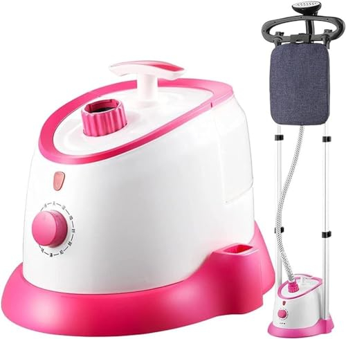 Prenda vertical profesional 1800W, vaporizador de ropa for eliminación rápida de arrugas comercial 35S con, vaporizador de ropa de mano Plancha de vapor con tabla de planchar