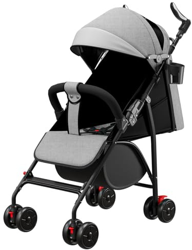 Tricycle bébé évolutif jusqu'à 25 kg, vélo de Marche vélo pour Les Enfants Plus âgés, siège réversible, Grand Panier Sac, Porte-gobelet, Roue Libre-A-gris