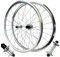 700C Road Bike Wheelset 30MM Aluminum Alloy Racing Mountain V Brake Rim Quick Release Front&Rear Bicycle Wheels for 7 8 9 10 11 Speed Cassette