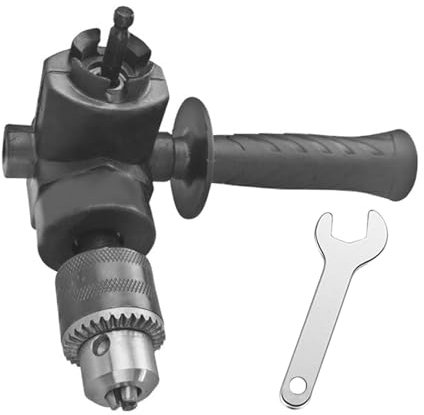 90 Degree Angled Drill Attachment Adapter for Tight Space Compatibles with Various Drill for Woodworking Craft Project