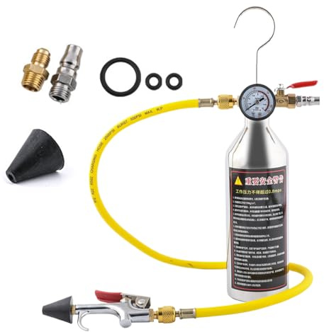 Kit de Limpieza para Aire Acondicionado, Juego de Limpieza de Tuberías para Aire Acondicionado de Coche, Auxiliar Limpiador de Conductos para Vehículos Automóviles Camiones