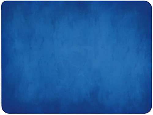 Silent Monsters Alfombrilla de ratón Ordenador 240 x 200 mm Mouse Pad pequeña Tela, Azul,Antideslizante y silenciosa, para Gaming, Oficina, Home Office, Lavable, Enrollable, Cortada con láser