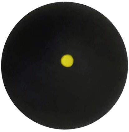 Einpunkt-Squashbälle – Gummibälle für Squashschläger | Squashbälle zum Üben | Professionelle Gummischlägerbälle | Squashschlägerbälle | Fá