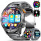 BENYAR SMART Militär Smartwatch Herren mit 1000 mAh/1,75 HD Großes Touchscreen/LED-Licht,Fitnessuhr mit 3 Armbändern/110+ Sportmodi,Herz-/Schlaftracking,IP68 wasserdicht,Sportuhr für iOS/Android,Uhr