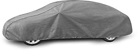 Ganzgarage Vollgarage Autoabdeckplane Autoplane - Grau (Mobile XL Coupe - 440-480cm) geeignet für Porsche 911 ab 1997