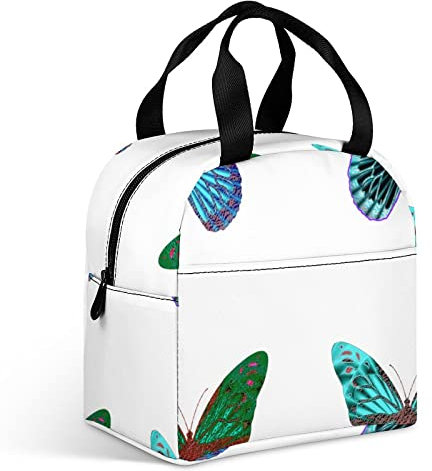 OKJK Borsa Termica Piccola,Scatola da Pranzo da Picnic Personalizzata per Alimenti per contenitori per Alimenti refrigeratore Fresco Uomini Donne Pranzo Termico refrigeratore Portatile Termico im