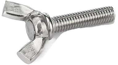 Generisch 1 Stück M3 M4 M5 M6 M8 M10 304Edelstahl Flügelschraube Flügelschraube Schraube Schraube (Größe : M8x20-1pcs)