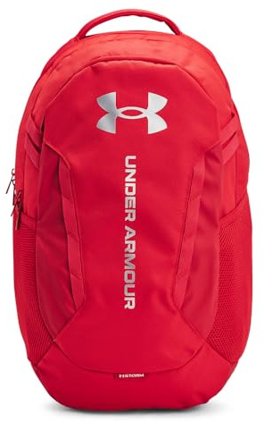 Under Armour Unisex Hustle 6.0 Backpack, 600 RED, OSFM
