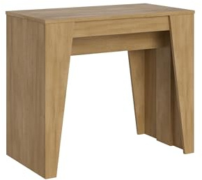 CasaArredoStudio Anvar Console Extensible, Aluminium, Allungabile