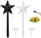 2 Pezzi Spices Spice Shaker with Holes, Dispenser Per E Pepe, Salt Shaker Wand, Bacchetta Magica Sale, Bacchetta A Forma Di Stella Forniture, Bacchette Per E Pepe, per La Cucina