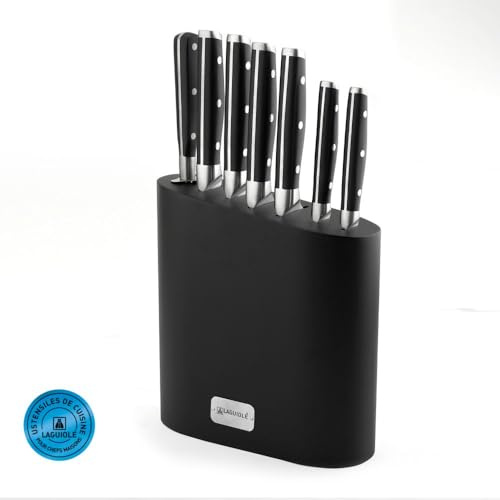LAGUIOLE - Bloque de 7 cuchillos Vatel