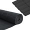 Froadp Brise-vue en PVC - 120 x 300 cm - Imitation bambou - Avec serre-câbles et lamelles renforcées en forme de W - Résistant aux intempéries - Pour balcon, extérieur - Clôture - Anthracite