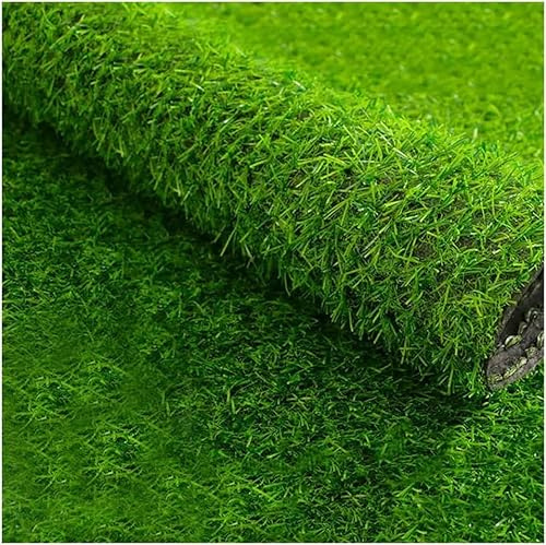 Erba Sintetica per Erba Indoor Outdoor 2 X 4 M, 2 Cm Tappetino per Prato Artificiale Realistico Sintetico Tappetino per Animali Domestici, Green, 2x4m
