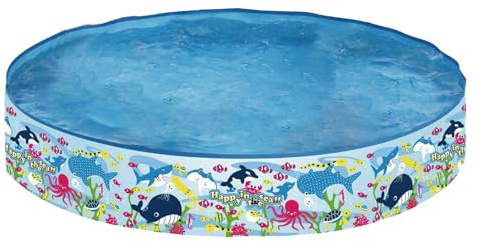 Piscine pour - Baignoire Instantanée, Bassin De Jeu en Plastique | Piscine pour Durs en Bleu De Profonde pour Usage À Domicile, Amusement d'eau Arrière, Temps D'éclaboussure Ext