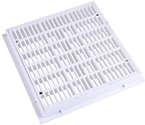 TOYZFRIENDY Drenaje de para Piscina Cuadrado Herramienta de Desagüe de Suelo Resistente para Accesorios Exteriores Gadget para Piscina Fácil Instalación y Duradero