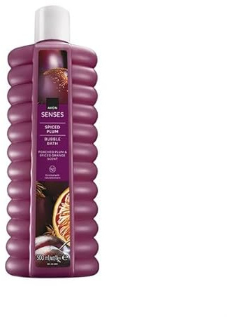 Avon Senses Bubble Bath Spiced Plum, Pflaume & Gewürzorange, 500 ml