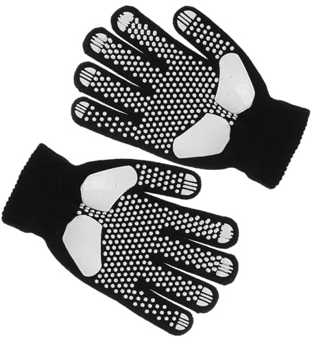 PRETYZOOM Guantes de Invierno para Patinaje Artístico y Snowboard, Antideslizantes Protección Anticaídas, Diseñados para, Niñas y Adultos en Clima Frío y Deportes sobre Hielo