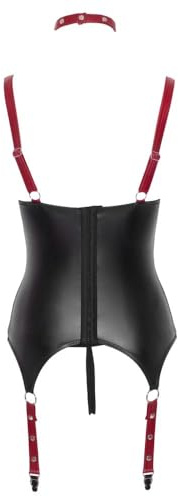 Cottelli Bondage Pubic Enemy Strapshemd Schwarz One Size