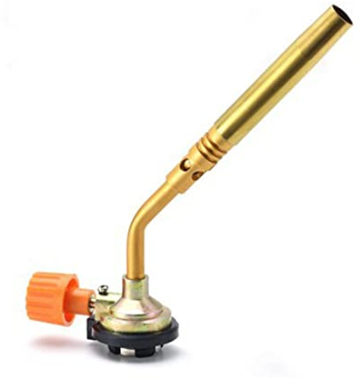 Blow Torch Windproof Cooking Torch Professional Flame Gun for Kitchen Outdoor BBQ Dessert Cakes Fireplace Craft Projects