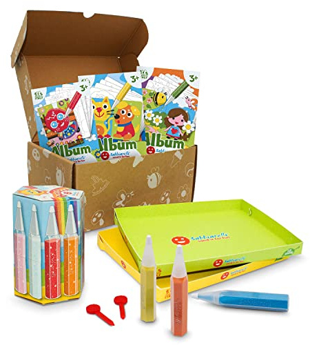 Sabbiarelli – Box Första Sabbiarelli 3+ | Sand Art-set för yngre barn
