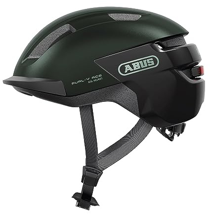 ABUS Fahrradhelm Purl-Y ACE mit LED-Licht – geeignet Fahrten auf E-Bike und S-Pedelec – Trendiger NTA-Schutzhelm für Erwachsene und Jugendliche