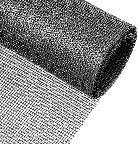 Moustiquaire Fenêtre de Remplacement 120x250cm Rouleau Moustiquaire Fibre de Verre Durable Filet Anti Insectes pour Porte Terrasse Cuisine