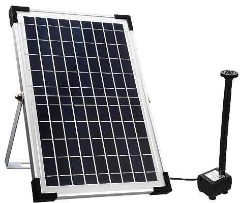 CAXUSD Solarwasserpumpe Für Gartenpool Solarbetriebener Springbrunnen Für Teich Wasserspiel Ohne Kabel