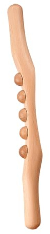 Healeved Masaje De Madera Hogar Masajeador Portátil De Espalda Herramienta De Masaje Corporal Puntos De Acupuntura Para Viajes y Relajación