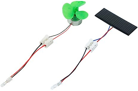 iplusmile Kit Éducatif Éolienne Solaire pour École Jouet DIY Expérimentation Énergétique Apprentissage des Sciences pour Élèves avec Assemblage Manuel