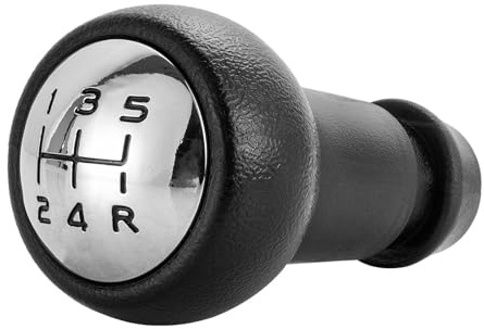 GLBLPEXELR Pomos Para Palanca De Coche Para Peugeot 206 207 307 308 407 Perilla De Palanca De Cambios De 5 Velocidades Para Automóvil