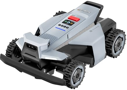 Segway Navimow X420 robot tagliaerba senza Filo Perimetrale, AWD per pendenze fino all’84%, Zero-Turn, tagliaerba per tutti i terreni, MowMentum 2×180 W, altezza taglio 25–95 mm, fino a 2000 m²