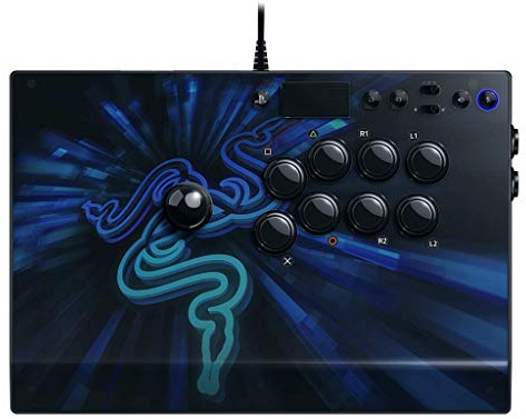 Razer Panthera Evo: Fully Mod-Capable - Sanwa Joystick and Buttons - Internal Storage Compartment - Tournament Arcade Stick for PS4 and PS%