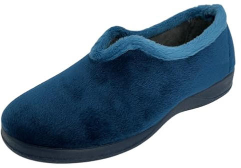 J. Ruiz calzados JR Zapatillas de Casa Mujer MARINO (Marino, Sistema tallas calzado EU, Adulto, Mujer, Números, mediano, 39)