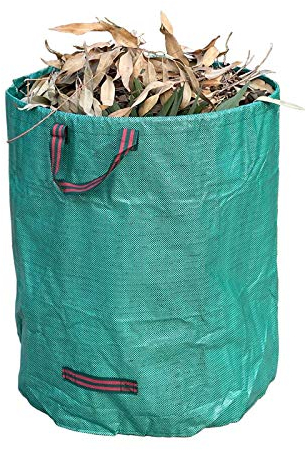 Artillen 272 l große Gartenabfallsäcke für Laubsäcke, Hofsack, 272 Liter, Laubsammler, Gartensäcke, strapazierfähig, wiederverwendbar (1 X 272 Liter)