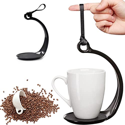 Anti-Spill No-Spill Becherbecherhalter, Verschütten Sie nicht Cup Carrier für Heiße kalte Getränke Tee Kaffeeliebhaber