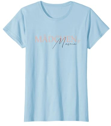 Mädchen Mama | Girls Mom | Schwanger Outfits | Beste Mutter T-Shirt