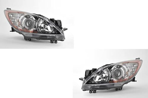 Johns, Scheinwerfer Halogen passend für Mazda 3 BL 06/09- H11 HB3 Satz L R