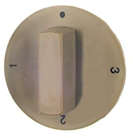 easyPART Kompatibel/Ersatz für EUROPART 10015640 Knebel Drehknopf Schalter 0 1 2 3 Nachtspeicher Malag 100404 Alternativ