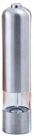 Molinillo de Pimienta Molinillos De Sal Y Pimienta Eléctricos Completamente Automáticos, Molinillo De Pimienta De Cocina De Acero Inoxidable Extraíble Que Funciona Con Batería Pimentero Salero (Color