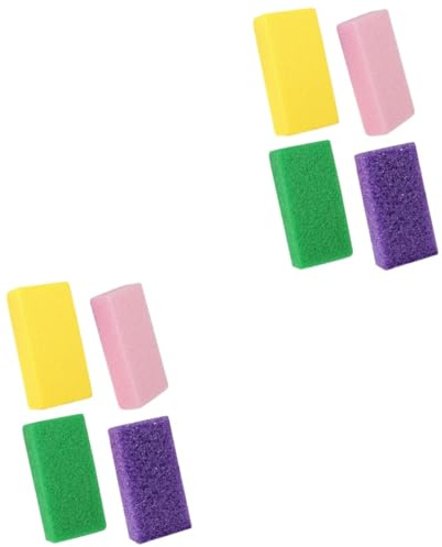 Healvian 2sets Fuß Haut Entferner Fuß Datei Peeling Fuß Trimmer Werkzeug Datei Harte Haut Entferner 4 Stücke * 2