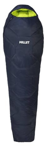 MILLET - Sac De Couchage Baikal 1100 Reg Chaud Saphir 5 °C - Unisexe, Ouverture Droite