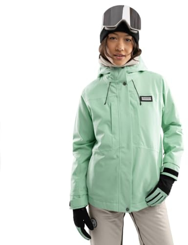 SIROKO - Veste Isolée de Snowboard pour Femme W4-W Couloir - M - Vert
