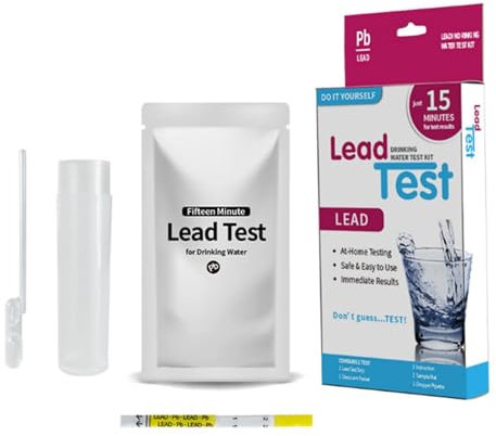 Kits De Prueba De Agua De Acuario, Kit De Prueba De Plomo En Agua Potable, Plomo En Agua De Pozo Subterránea, Tira De Prueba De Plomo Pb Para Agua Del Grifo