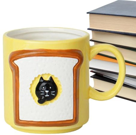 Générique Bread Mug, Japanese Style Milk Cup, Japanese Style Coffee Mug, Porcelain Milk Mug, Beer Drinking Mugs, Tea Coffee Milk Mug, Japanese coffee cup, milk cup porcelain, Japanese porcelain mug