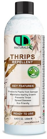 DD Teck 100% Natural Thrips Killer – Fast-Acting Insecticidal Soap for Houseplants & Garden | Thrips Control for Indoor & Outdoor Plants | Eco-Friendly Bug Repellent for Healthy Growth (250ml)