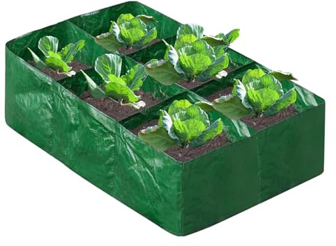 Duroecsain Parterres de Fleurs surélevés extérieur | Pot de Fleurs Respirant pour, Jardin, terrasse, Balcon, Jardin et légumes