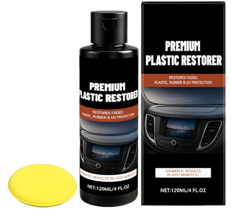 Pulitore Interni Auto - Prodotto Pulizia Automotive Interni 120 ml,Kit Dettaglio Veicoli con Spugna e Accessori per Pulire Camion
