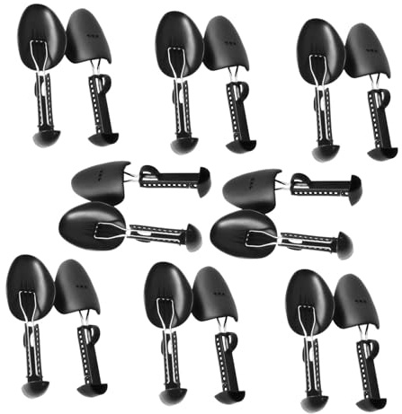 BESPORTBLE 8 Paare Verstellbarer Schuhspanner Kunststoff Schuhformer Schuhdehner Boot Expander für Herren Damen Sneaker Stiefel Formhalter zur Schuhform-erhaltung