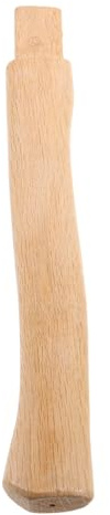 jojofuny Manche de Hache en Bois Fendu 36 Cm – Poignée de Rechange pour Hachette de Jardinage et Bois de Chauffage, Ergonomique et Solide, Adaptée aux Outils de Camping et Jardin – Poignée